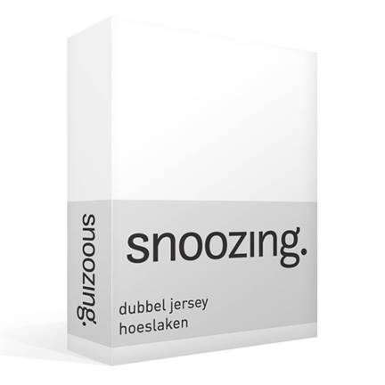 Snoozing dubbel jersey hoeslaken